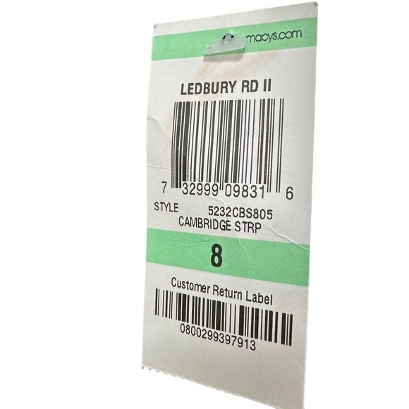 Style & Co. Black Mini Pinstripe Wide Leg Trousers, NWT, size 8 - Picture 8 of 8